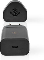 Nedis Oplader - 18 W - / / A - Outputs: 1 - USB-C™ - Automatische Voltage Selectie - afbeelding 1