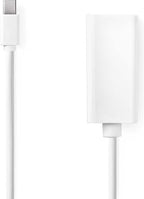 Nedis Mini DisplayPort-Kabel - DisplayPort 1.2 - Mini-DisplayPort Male - HDMI Output - 21.6 Gbps - Vernikkeld - 0.20 m - Rond - PVC - Wit - Polybag - afbeelding 3