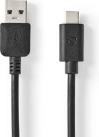 USB 3.1-Kabel | Type-Câ„¢ Male - A Male | 1,0 m | Zwart - afbeelding 15