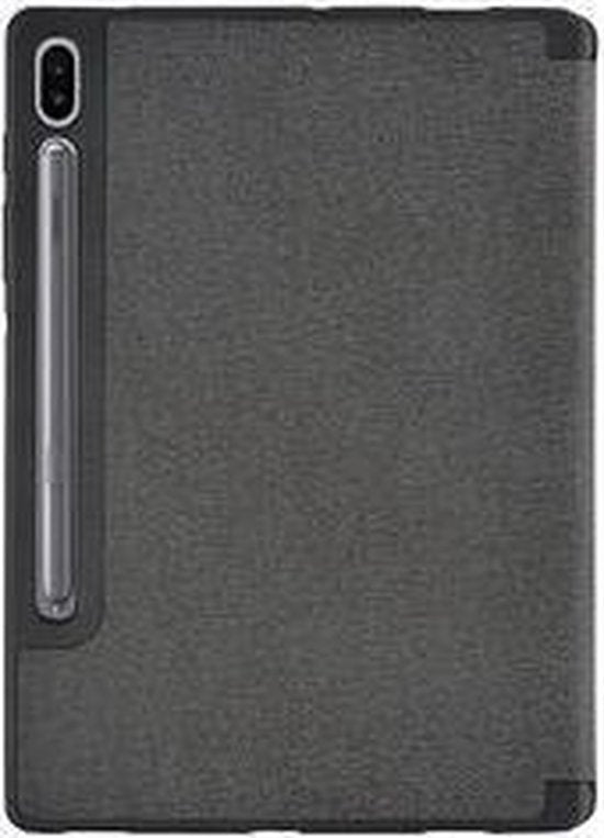 Nedis Tablet Folio Case - Galaxy Tab S6 10.5" 2019 (T860/T865) - Ingebouwde potloodhouder - Grijs / Zwart - Polycarbonate / TPU - afbeelding 9
