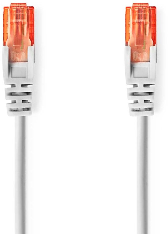 Nedis CAT6 Netwerkkabel - RJ45 Male - RJ45 Male - U/UTP - m - Rond - PVC - Label - afbeelding 2