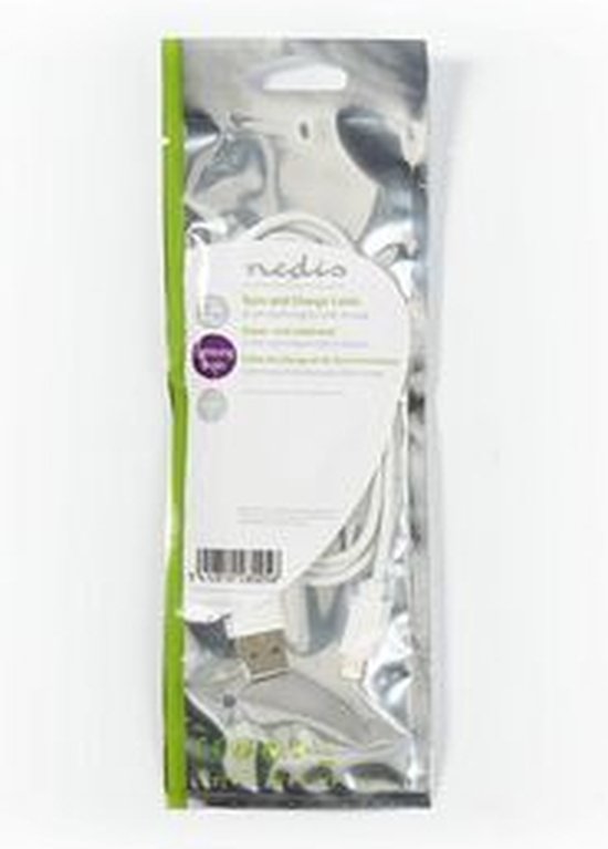 Nedis Lightning naar USB kabel - zwart - meter - afbeelding 32