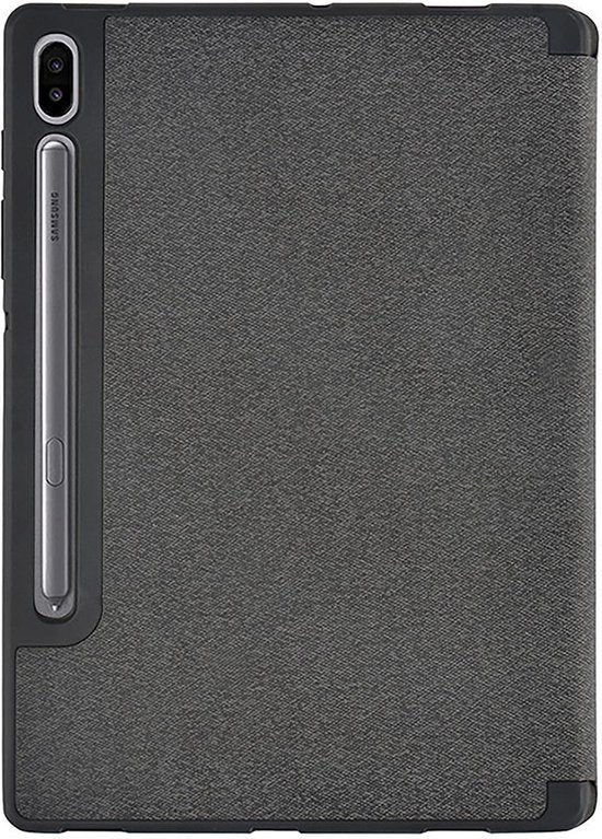 Nedis Tablet Folio Case - Galaxy Tab S6 10.5" 2019 (T860/T865) - Ingebouwde potloodhouder - Grijs / Zwart - Polycarbonate / TPU - afbeelding 3