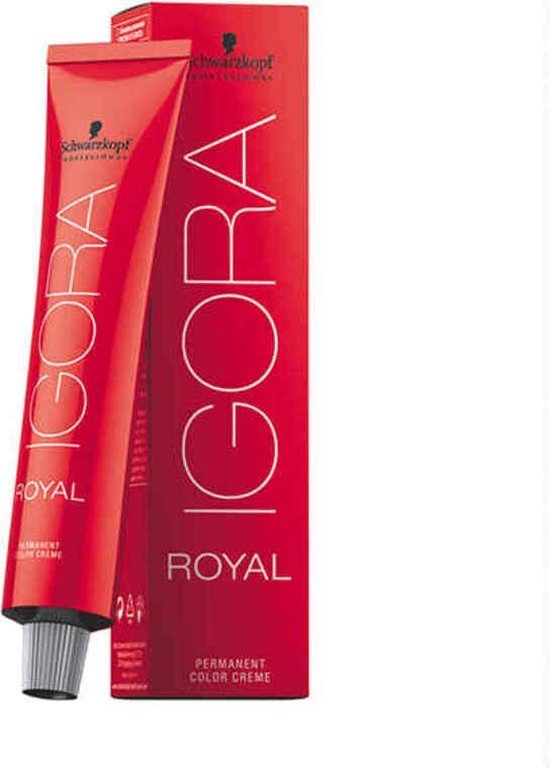 Permanente kleurcrème Igora Royal Schwarzkopf 8-00 Nº 8.00 (60 ml) - afbeelding 1