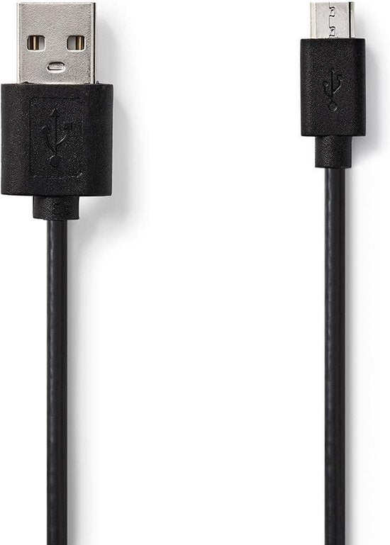 Nedis USB-kabel m 2.0 Micro-USB B Zwart - afbeelding 33