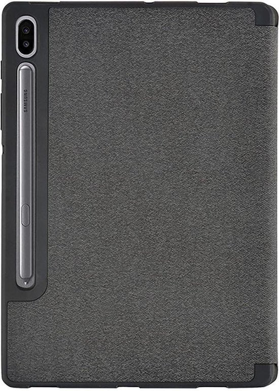 Nedis Tablet Folio Case - Galaxy Tab S6 10.5" 2019 (T860/T865) - Ingebouwde potloodhouder - Grijs / Zwart - Polycarbonate / TPU - afbeelding 8
