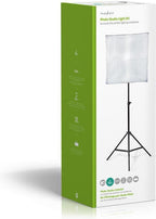 Nedis Lampenset voor Fotostudio - 70 W - 5500 K - 4000 lm - Werk hoogte: 60-180 cm - Inclusief lampen: 2 - Inclusief reistas - Zwart - afbeelding 14