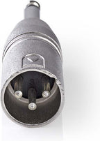 XLR-Adapter | XLR 3-pins male - 6,35 mm male | 10 stuks | Metaal - afbeelding 12