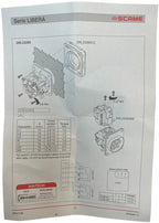 SCAME FLUSH-MOUNTING SOCKET 3P 32A LAADPAALONDERDEEL - afbeelding 9