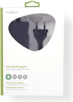Nedis Universele AC-Stroomadapter - 36 W - 5 / 6 / 7.5 / 9 / 12 / 13.5 / 15 V DC - 3.60 m - 2.4 - 3.0 A - 6 plug(s) - Zwart - afbeelding 5