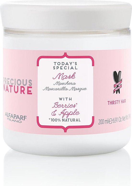 Haarmasker Precious Nature Alfaparf Milano Droog haar (200 ml) - afbeelding 1