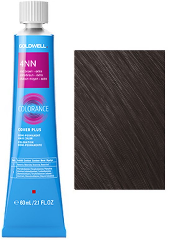 Goldwell - Colorance - Cover Plus NN Shades - 4NN Middelbruin Extra - 60 ml - afbeelding 2