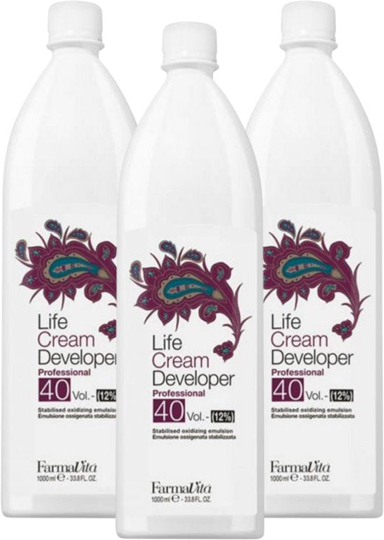 3 stuks Farmavita Peroxide 12% ( 1000 ml ) SALE !! - afbeelding 2