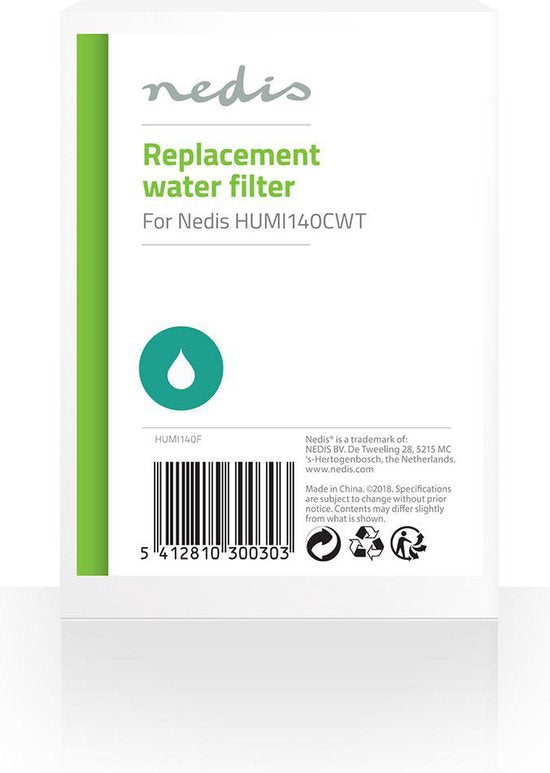 Nedis Air Humidifiers Filters - Geschikt voor: HUMI140CWT - afbeelding 2