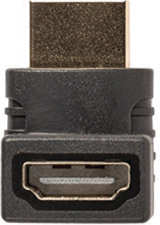 HDMI 270 haaks adapter HDMI -connector - HDMI -ingang 1 stuk grijs - afbeelding 5