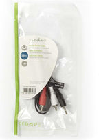 Nedis Stereo-Audiokabel - 3,5 Male - 2x RCA Male - Vernikkeld - m - Rond - Zwart - Label - afbeelding 12