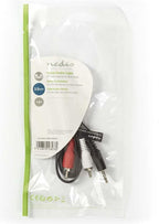 Nedis Stereo-Audiokabel - 3,5 Male - 2x RCA Male - Vernikkeld - m - Rond - Zwart - Label - afbeelding 13
