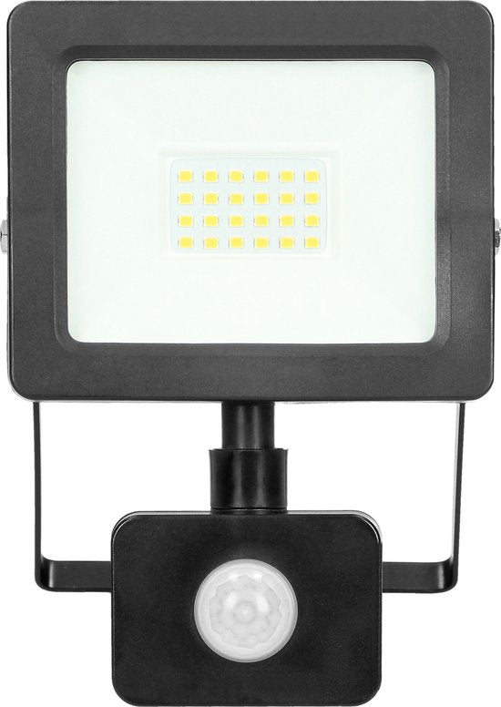 Schijnwerper met bewegingssensor - Tuinverlichting IP44 - Flootlight buiten 1500 lumen - Buitenverlichting 4000K - Zwart - afbeelding 6