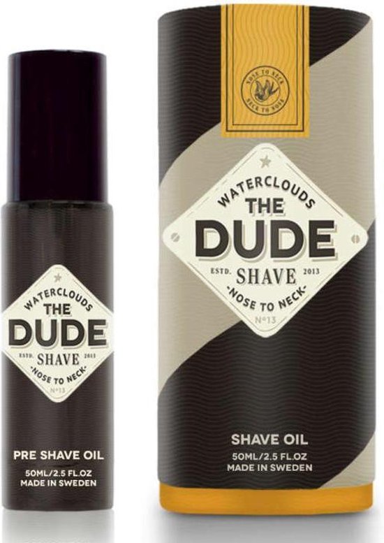 Waterclouds The Dude Shave Shave Oil - afbeelding 1