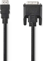 Nedis HDMI Kabel - HDMI Connector - DVI-D 24+1-Pins Male - 1080p - Vernikkeld - 5.00 m - Recht - PVC - Zwart - Envelop - afbeelding 6