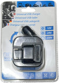 Universele Oplader 2x USB 2.1 A voor Stopcontact en Auto - afbeelding 1
