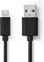 Nedis Lightning naar USB kabel - zwart - meter - afbeelding 11