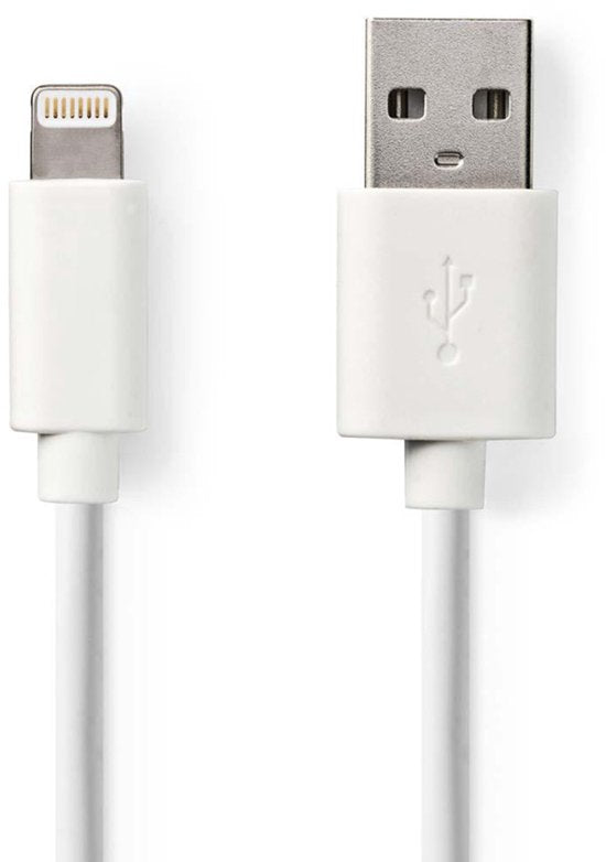 Nedis Lightning naar USB kabel - zwart - meter - afbeelding 49