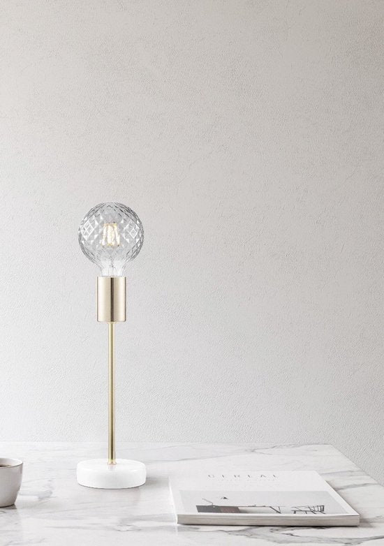 Home sweet home tafellamp Cava Marble - afbeelding 4