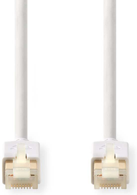 Nedis CAT6 Netwerkkabel - RJ45 Male - RJ45 Male - F/UTP - 20.0 m - Rond - LSZH / PVC - Wit - Window Box - afbeelding 1
