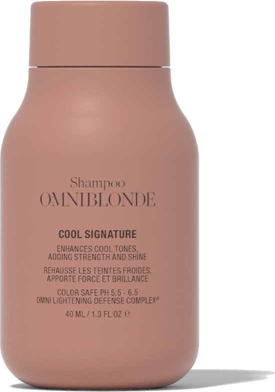 Omniblonde Cool Signature Shampoo 40 ml - afbeelding 1