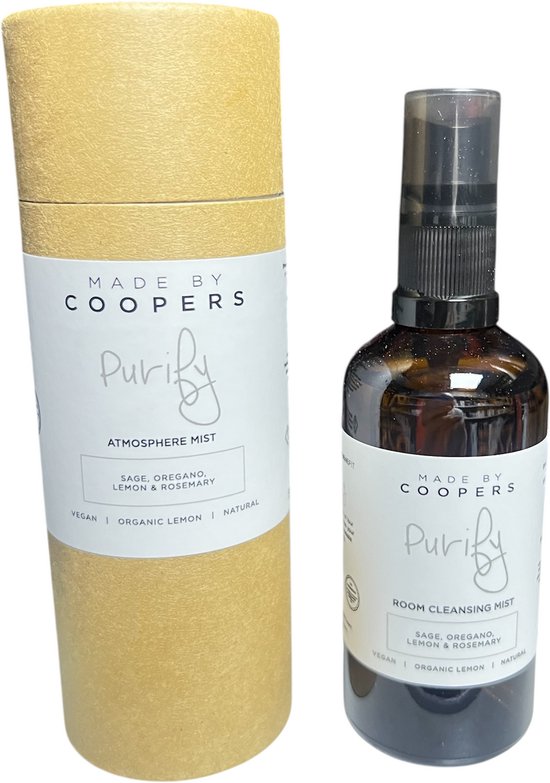 Coopers Atmosphere Mist Purify Room / Kleding Spray 100ml - afbeelding 1