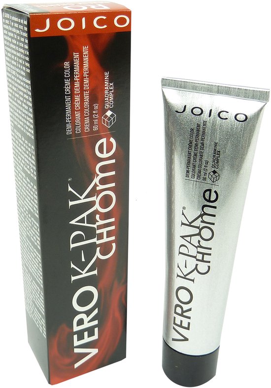 Joico Vero K-Pak Chrome - Demi Permanent Cream Color Hair Color Coloration 60ml - RRV - afbeelding 2