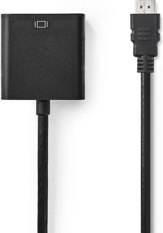 Nedis HDMI naar VGA + 3,5mm adapter - zwart - 0,20 meter - afbeelding 15