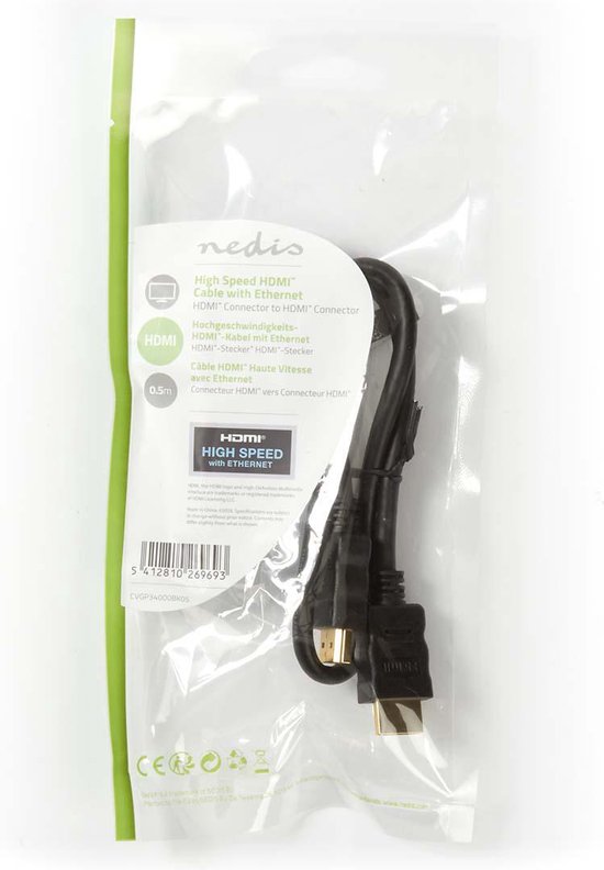 | HDMIâ„¢-Connector HDMIâ„¢-Connector | | Zwart - afbeelding 5
