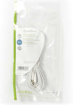 Nedis Stereo-Audiokabel - 3,5 mm Male - 3,5 mm Male - Vernikkeld - 3.00 m - Rond - Wit - Polybag - afbeelding 4