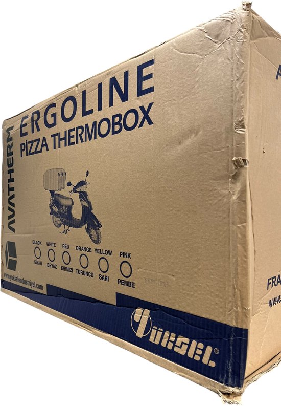 Avatherm Thermobox - 70 liter - voor 8 pizza's - warm eten bezorgen - afbeelding 5