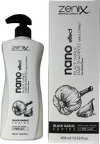 Zenix Black Garlic Shampoo 400 ml met Pomp - afbeelding 1
