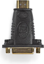 Nedis HDMI-Adapter - HDMI Connector - DVI-D 24+1-Pins Female - Verguld - Recht - ABS - Zwart - 1 Stuks - Doos - afbeelding 8