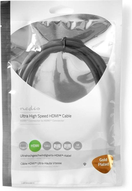 Ultra High Speed HDMI™-Kabel | HDMI™-Connector - HDMI™-Connector | m | Antraciet - afbeelding 29