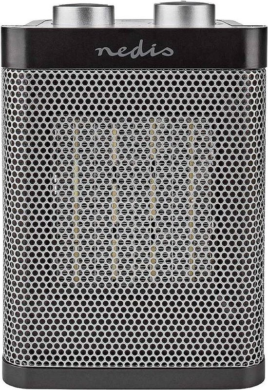 Nedis Keramische PTC-Ventilatorkachel - 1000 / 1500 W - 2 Verwarmingsmodi - Instelbare thermostaat - Oververhittingsbeveiliging - Omvalpreventie - afbeelding 18
