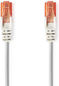 CAT6 Netwerkkabel - RJ45 Male - RJ45 Male - U/UTP - 30.0 m - Rond - PVC - Grijs - Polybag - afbeelding 1