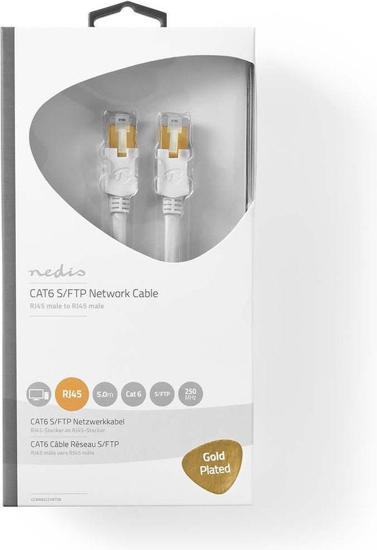 Nedis CAT6-kabel - RJ45 Male - RJ45 Male - m - Rond - LSZH - afbeelding 11