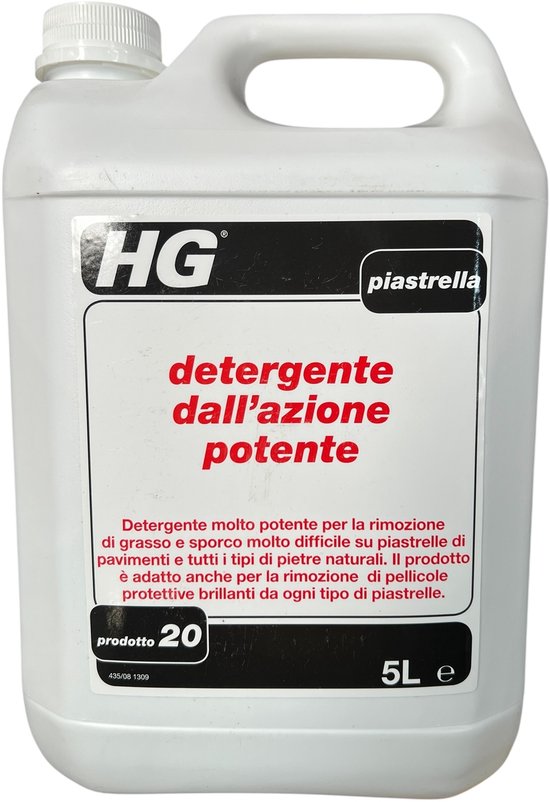 HG Tegel Extreem Krachtreiniger (Product 20) 5 Liter (LET OP ZELFDE PRODUCT BUITENLANDSE VERPAKKING) - afbeelding 1