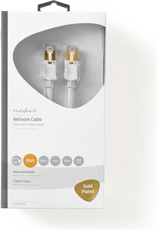 Nedis CAT6 Netwerkkabel - RJ45 Male - RJ45 Male - F/UTP - m - Rond - LSZH / PVC - afbeelding 31