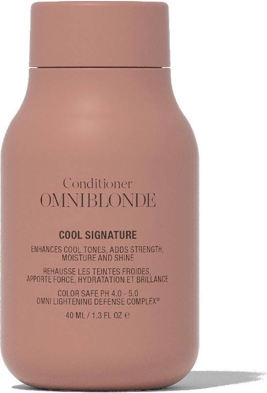 Omniblonde Cool Signature Conditioner 40 ml - afbeelding 1