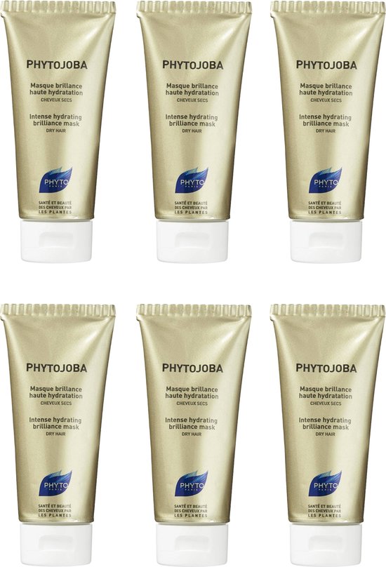Phyto Paris Phytojoba Intense hydrating brilliance mask Dry Hair 50ml x 6 - afbeelding 1