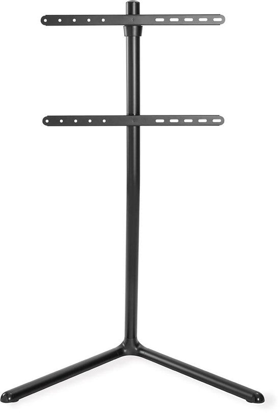 Nedis TV Vloerstandaard - 49 - 70 " - Maximaal schermgewicht: 40 kg - V-shape Design - Anti-omval-riem - Snap-lock - Aluminium / Staal - Zwart - afbeelding 8