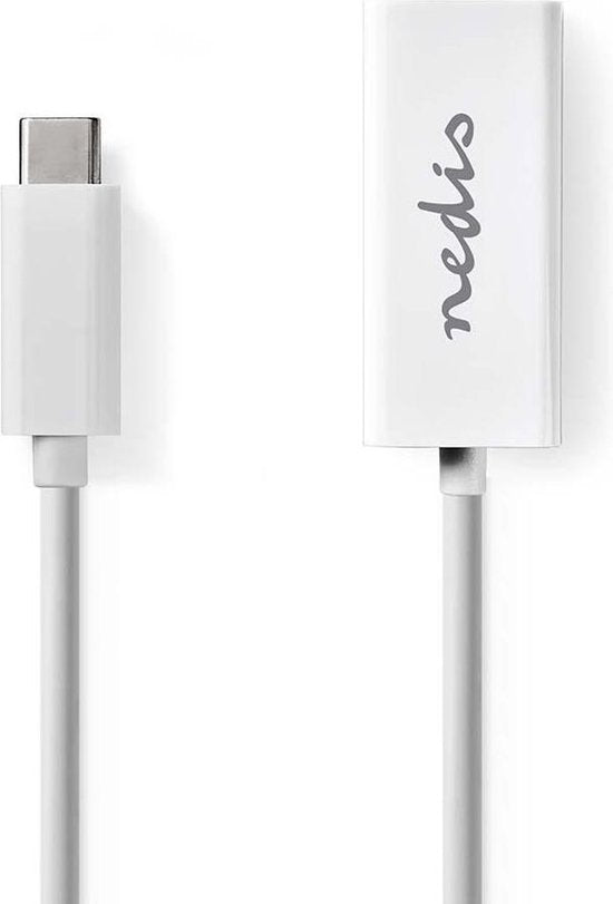 Nedis USB-netwerkadapter - USB 3.2 Gen 1 - 1000 Mbps - USB-C Male - RJ45 Female - 0.20 m - Rond - Vernikkeld - Vertind-Koper - Wit - Envelop - afbeelding 8