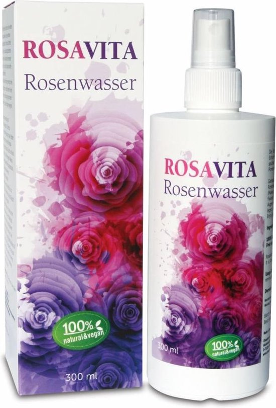 Rosavita Rose Water 300ml - afbeelding 1