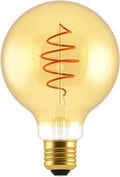 Nordlux 2080182758 LED-lamp Energielabel A (A++ - E) E27 Bol 5 W Goud (Ø x l) 95 mm x 140 mm Dimbaar 1 stuk(s) - afbeelding 1
